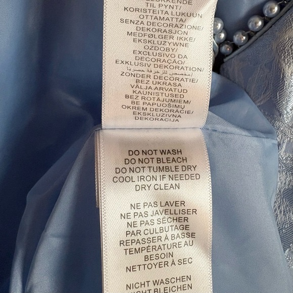 ADRIANNA PAPELL Pearl Trimmed Jacquard Dress - Picture 12 of 16